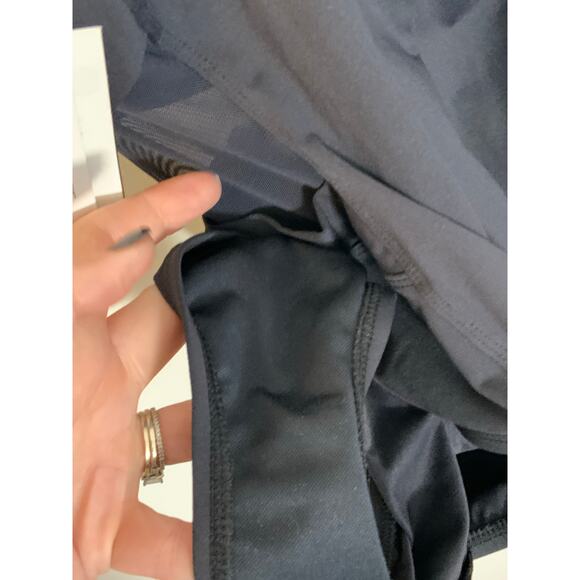 BLEU by Rod Beattie Dont Mesh With Me Black Swimsuit Removable Strap‎ size 14 - Picture 7 of 7